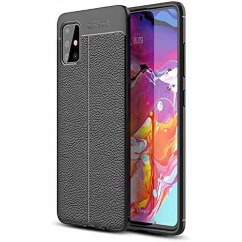قاب ژله ای طرح چرم سامسونگ Auto Focus Jelly Case For Samsung Galaxy A51