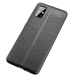 قاب ژله ای طرح چرم سامسونگ Auto Focus Jelly Case For Samsung Galaxy A51