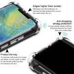 Clear Tpu Air Rubber Jelly Case For Huawei Mate 20 X