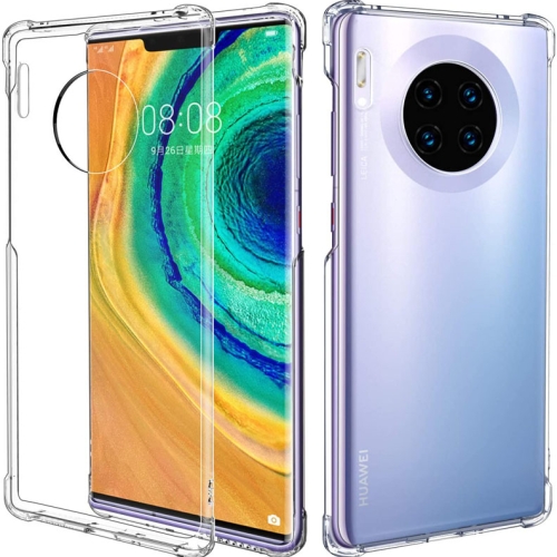 قاب محافظ ژله ای کپسول دار 5 گرمی هواوی Clear Tpu Air Rubber Jelly Case For Huawei Mate 30 Pro
