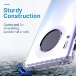قاب محافظ ژله ای کپسول دار 5 گرمی هواوی Clear Tpu Air Rubber Jelly Case For Huawei Mate 30 Pro