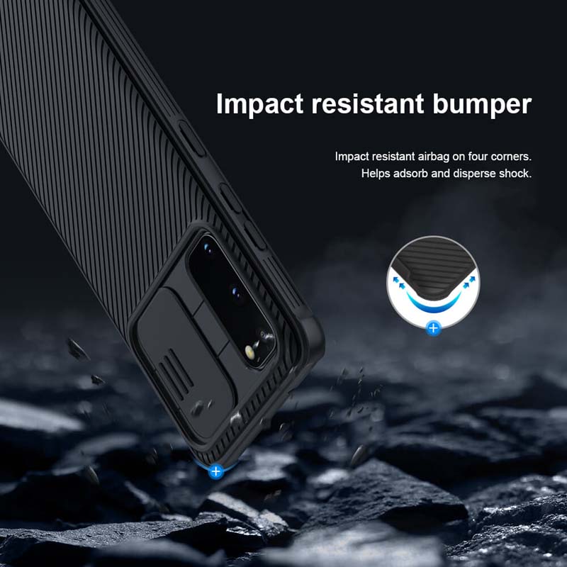 قاب محافظ نیلکین سامسونگ Nillkin CamShield Pro Case for Samsung Galaxy S20