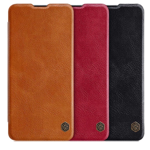 کیف محافظ چرمی نیلکین سامسونگ Nillkin Qin Case For Samsung Galaxy A41