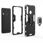 قاب محافظ ضد ضربه انگشتی هواوی Ring Holder Iron Man Armor Case Huawei P30 lite