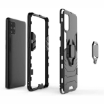 قاب محافظ ضد ضربه انگشتی سامسونگ Ring Holder Iron Man Armor Case Samsung Galaxy A51