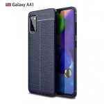 قاب ژله ای طرح چرم سامسونگ Auto Focus Jelly Case For Samsung Galaxy A41