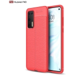 قاب ژله ای طرح چرم هواوی Auto Focus Jelly Case For Huawei P40