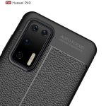 قاب ژله ای طرح چرم هواوی Auto Focus Jelly Case For Huawei P40
