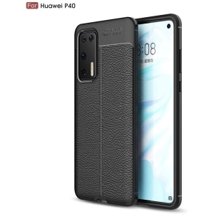 قاب ژله ای طرح چرم هواوی Auto Focus Jelly Case For Huawei P40