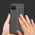 قاب ژله ای طرح چرم هواوی Auto Focus Jelly Case For Huawei P40 Lite / Nova 7i / Nova 6 SE