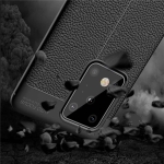 قاب ژله ای طرح چرم سامسونگ Auto Focus Jelly Case For Samsung Galaxy S20 Ultra