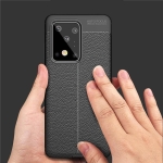 قاب ژله ای طرح چرم سامسونگ Auto Focus Jelly Case For Samsung Galaxy S20 Ultra