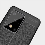 قاب ژله ای طرح چرم سامسونگ Auto Focus Jelly Case For Samsung Galaxy S20 Ultra