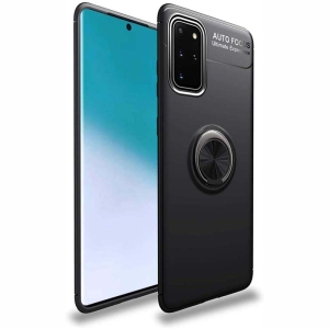 قاب ژله ای طرح چرم انگشتی سامسونگ Becation A.F Magnetic Ring For Samsung Galaxy S20