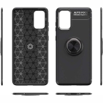 قاب ژله ای طرح چرم انگشتی سامسونگ Becation A.F Magnetic Ring For Samsung Galaxy S20
