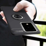 قاب ژله ای طرح چرم انگشتی سامسونگ Becation A.F Magnetic Ring For Samsung Galaxy S20 Ultra