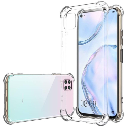 قاب محافظ ژله ای کپسول دار 5 گرمی هواوی Clear Tpu Air Rubber Jelly Case For Huawei P40 Lite / Nova 7i / Nova 6 SE