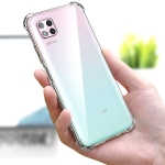 قاب محافظ ژله ای کپسول دار 5 گرمی هواوی Clear Tpu Air Rubber Jelly Case For Huawei P40 Lite / Nova 7i / Nova 6 SE