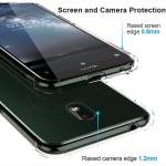 قاب محافظ ژله ای کپسول دار 5 گرمی نوکیا Clear Tpu Air Rubber Jelly Case For Nokia 2.2
