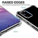 قاب محافظ ژله ای کپسول دار 5 گرمی سامسونگ Clear Tpu Air Rubber Jelly Case For Samsung Galaxy S20