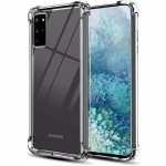 قاب محافظ ژله ای کپسول دار 5 گرمی سامسونگ Clear Tpu Air Rubber Jelly Case For Samsung Galaxy S20 Plus
