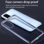 قاب محافظ ژله ای کپسول دار 5 گرمی سامسونگ Clear Tpu Air Rubber Jelly Case For Samsung Galaxy S20 Plus