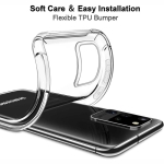 قاب محافظ ژله ای کپسول دار 5 گرمی سامسونگ Clear Tpu Air Rubber Jelly Case For Samsung Galaxy S20 Ultra
