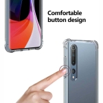قاب محافظ ژله ای کپسول دار 5 گرمی شیائومی Clear Tpu Air Rubber Jelly Case For Xiaomi Mi 10 Mi 10 Pro