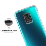 قاب محافظ ژله ای کپسول دار 5 گرمی شیائومی Clear Tpu Air Rubber Jelly Case For Xiaomi Redmi Note 9 Pro Note 9 Pro Max Note 9S