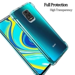 قاب محافظ ژله ای کپسول دار 5 گرمی شیائومی Clear Tpu Air Rubber Jelly Case For Xiaomi Redmi Note 9 Pro Note 9 Pro Max Note 9S
