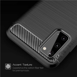 قاب محافظ ژله ای سامسونگ Fiber Carbon Rugged Armor Case For Samsung Galaxy S20