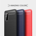 قاب محافظ ژله ای سامسونگ Fiber Carbon Rugged Armor Case For Samsung Galaxy S20