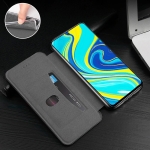 کیف محافظ چرمی شیائومی Leather Standing Magnetic Cover For Xiaomi Redmi Note 9S