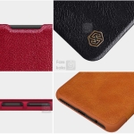 کیف محافظ چرمی نیلکین هواوی Nillkin Qin Case For Huawei P40 Lite / Nova 7i / Nova 6 SE