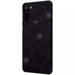 کیف محافظ چرمی نیلکین سامسونگ Nillkin Qin Case For Samsung Galaxy A21