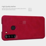 کیف محافظ چرمی نیلکین سامسونگ Nillkin Qin Case For Samsung Galaxy A21