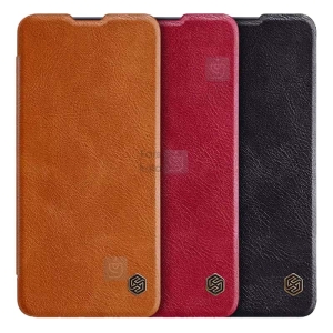 کیف محافظ چرمی نیلکین سامسونگ Nillkin Qin Case For Samsung Galaxy A31
