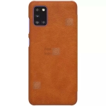 کیف محافظ چرمی نیلکین سامسونگ Nillkin Qin Case For Samsung Galaxy A31