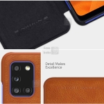 کیف محافظ چرمی نیلکین سامسونگ Nillkin Qin Case For Samsung Galaxy A31