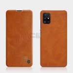 کیف محافظ چرمی نیلکین سامسونگ Nillkin Qin Case For Samsung Galaxy A51 5G