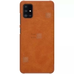کیف محافظ چرمی نیلکین سامسونگ Nillkin Qin Case For Samsung Galaxy A51 5G