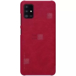 کیف محافظ چرمی نیلکین سامسونگ Nillkin Qin Case For Samsung Galaxy A51 5G