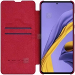 کیف محافظ چرمی نیلکین سامسونگ Nillkin Qin Case For Samsung Galaxy A51 5G