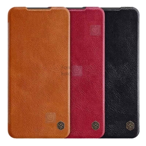 کیف محافظ چرمی نیلکین شیائومی Nillkin Qin Case For Xiaomi Redmi Note 9 Pro / Note 9 Pro Max / Note 9S