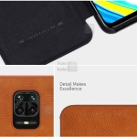 کیف محافظ چرمی نیلکین شیائومی Nillkin Qin Case For Xiaomi Redmi Note 9 Pro / Note 9 Pro Max / Note 9S