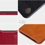 کیف محافظ چرمی نیلکین شیائومی Nillkin Qin Case For Xiaomi Redmi Note 9 Pro / Note 9 Pro Max / Note 9S
