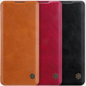 کیف محافظ چرمی نیلکین وان پلاس Nillkin Qin Case For OnePlus 8 Pro