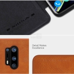 کیف محافظ چرمی نیلکین وان پلاس Nillkin Qin Case For OnePlus 8 Pro