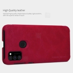 کیف محافظ چرمی نیلکین سامسونگ Nillkin Qin Case For Samsung Galaxy M30s / M21