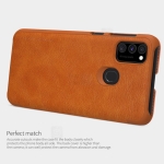 کیف محافظ چرمی نیلکین سامسونگ Nillkin Qin Case For Samsung Galaxy M30s / M21